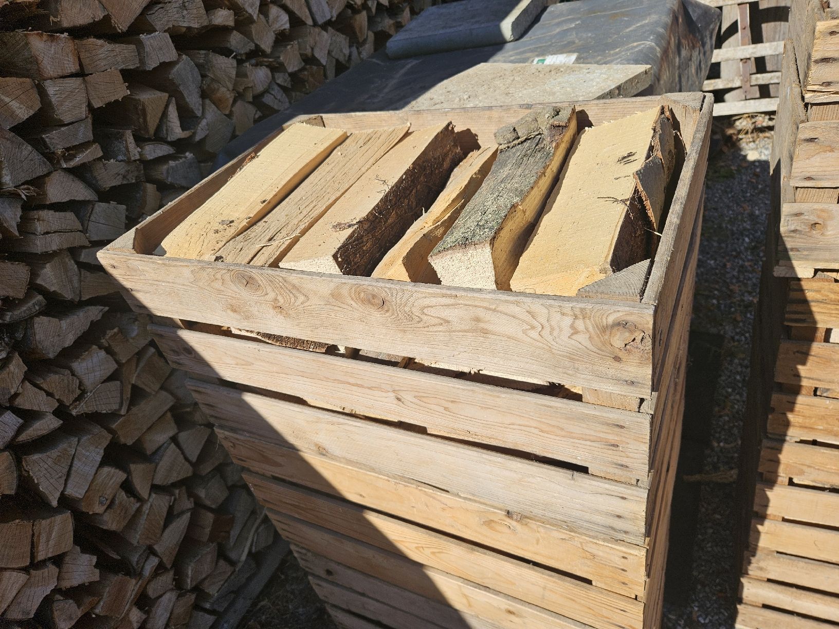 Holzartikel: Chemineeholz Buche – Neu (gemäss Beschreibung) aus Hägglingen von jom_96vd