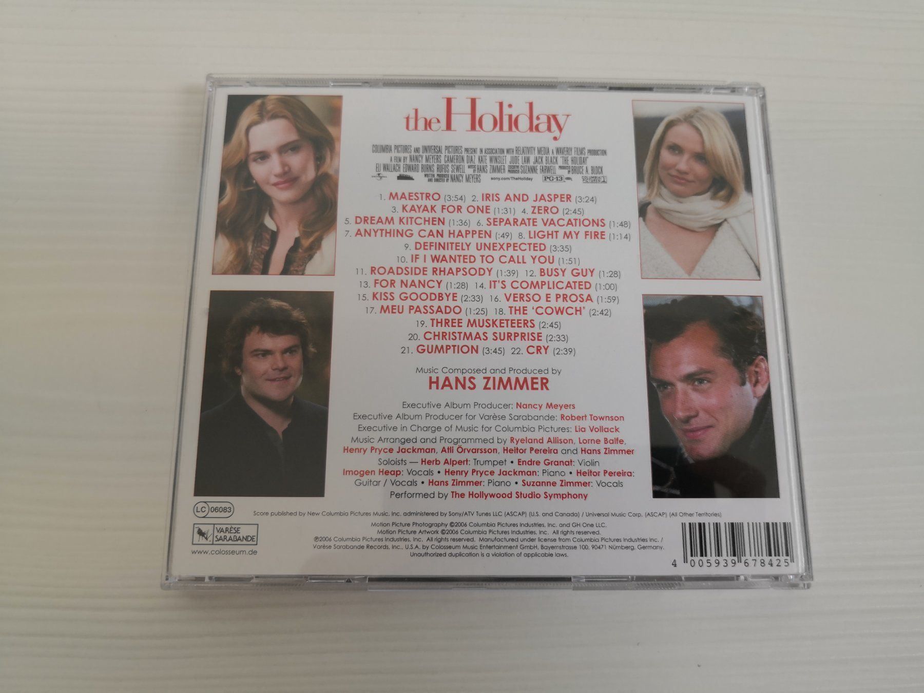CDs: 🤩THE HOLIDAY FILMMUSIK CD – Neuf (Voir description) à Olten par Naja-Twins-Twins 1