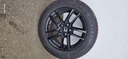 Alufelge Rial 17 Zoll mit Continental Winterreifen 215/65.