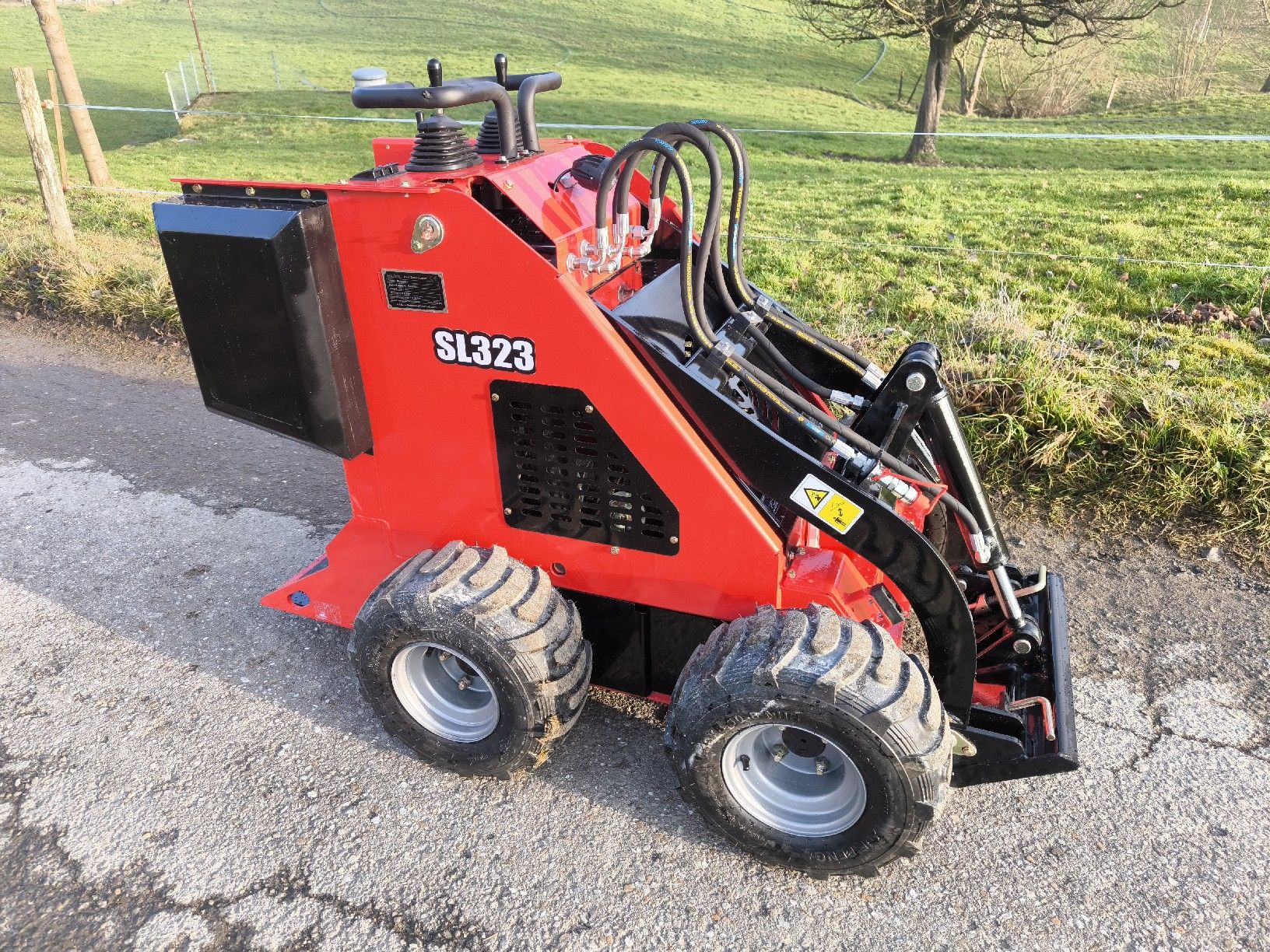 Hoflader Kompaktlader Mini Skid Steer Lader Dumper Neu (Neu (gemäss ...