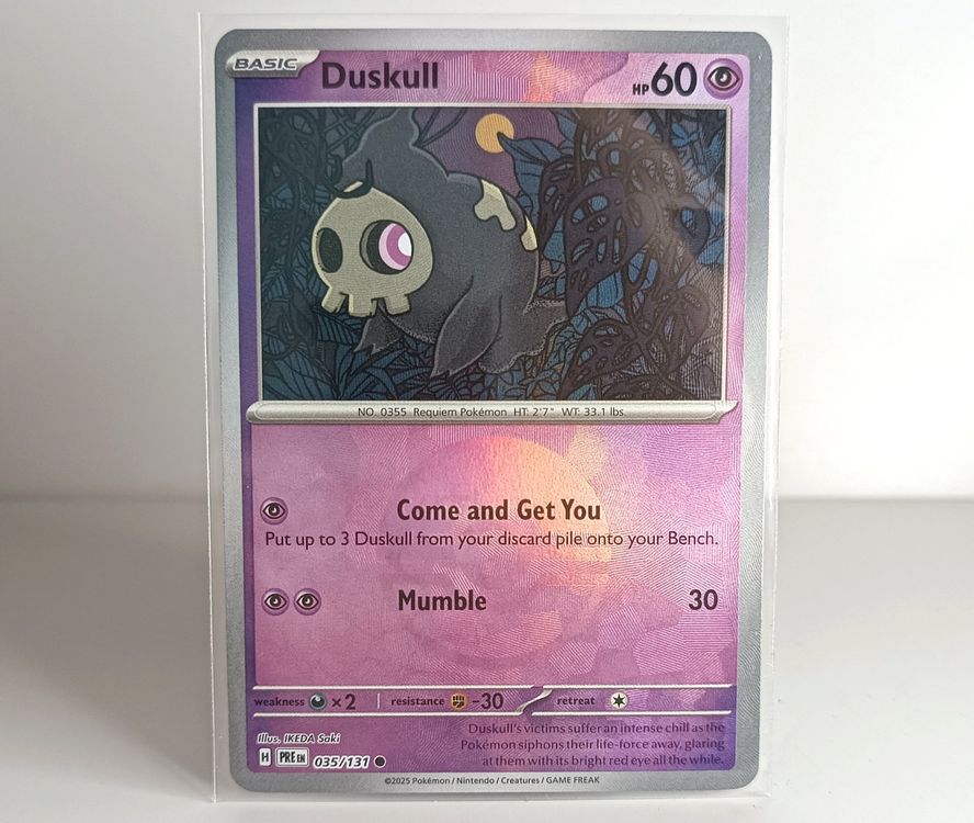 Pokémon Card Database - Prismatic Evolutions - #35 Duskull