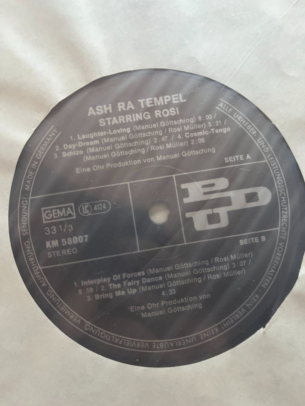 Schallplatten: Ash Ra Tempel - Starring Rosi – Gebraucht aus Effretikon von ChrisLamberger 2