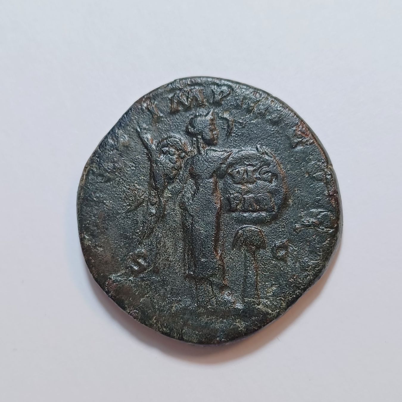 Tutti le monete: Sesterz Marcus Aurelius (161-180) Römisches Reich – Usato da Pfäffikon ZH venduto da Antike_Muenzen 1
