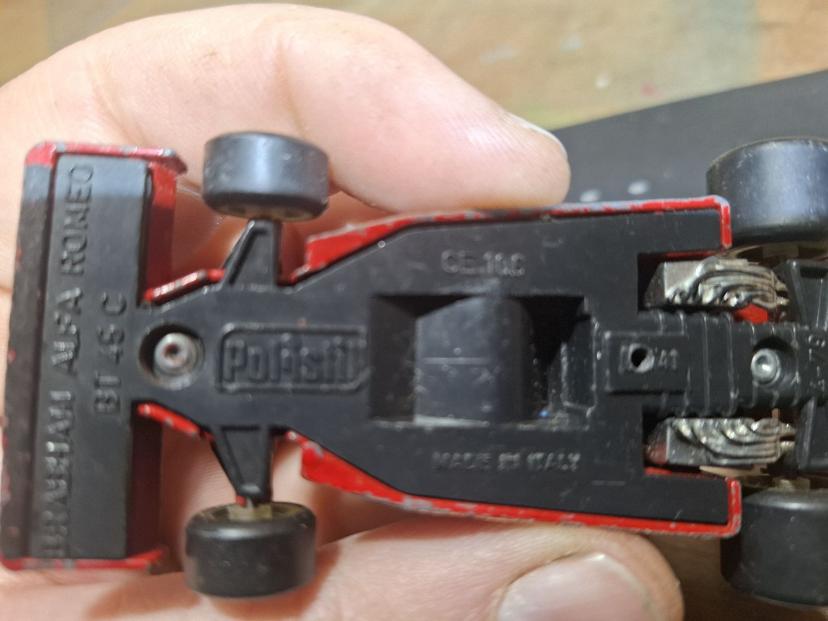 Polistil Modellini d'auto: Modell Brabham Alfa Romeo BT45C – Difettoso da Flaach venduto da maniv6 2