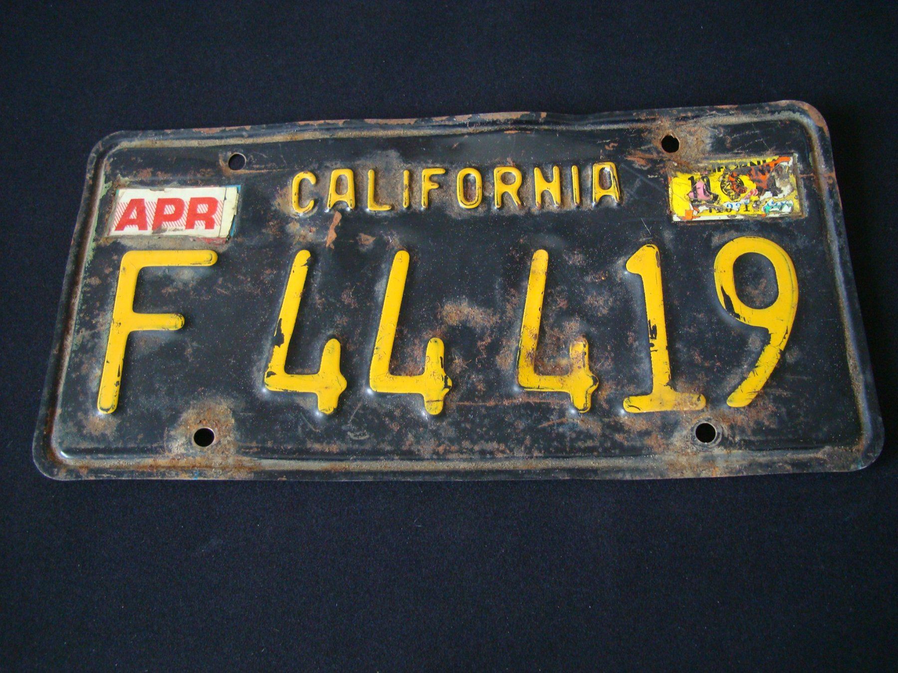 Ecriteaux: CALIFORNIA F 44419 – D'occasion à Scherz par 5246