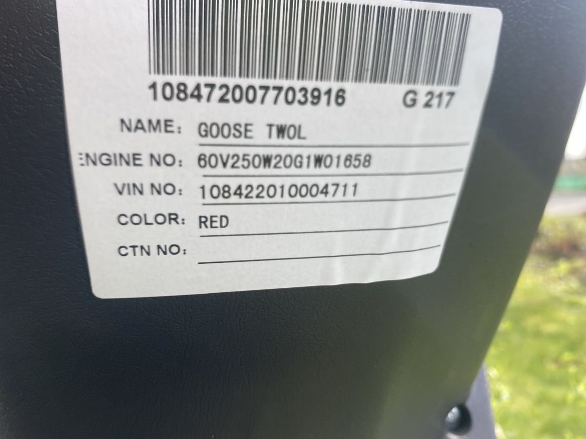 Veicoli elettrici: Elektro Töffli Goose TwoL mit Topcase – Difettoso da Aristau venduto da rap_6nvq 2