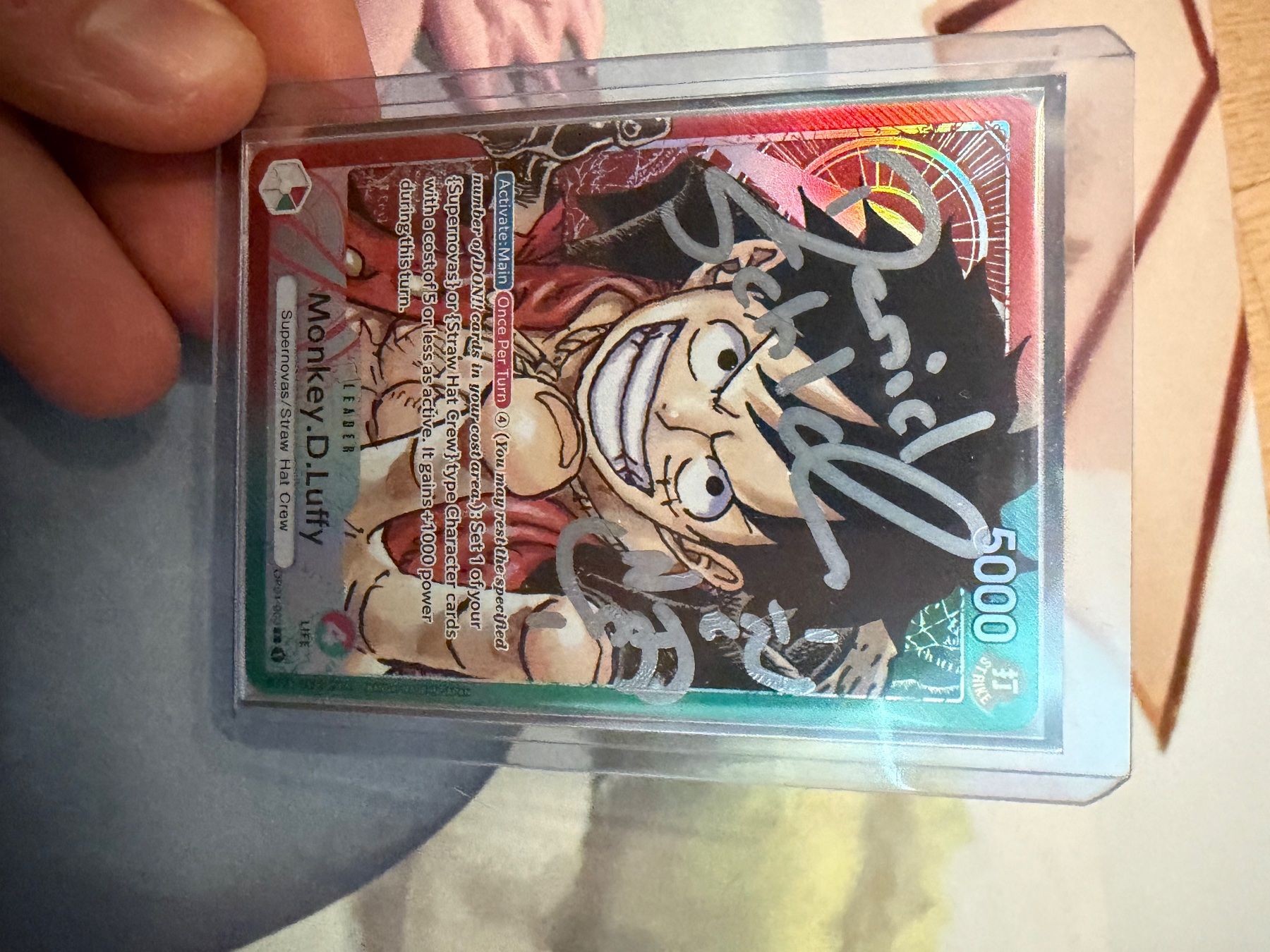 Bandai Carte collezionabili: One Piece Karte - Monkey D. Luffy OP01 PreErrata! – Usato da Thun venduto da pas_mb2h 2