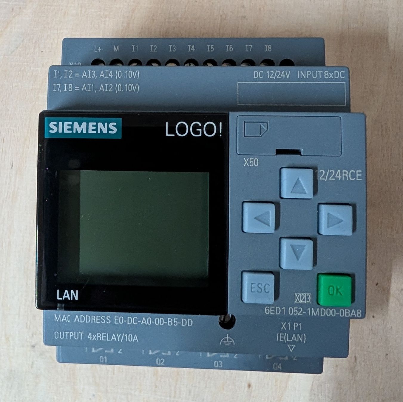 Siemens Componenti elettronici: Siemens LOGO! 12/24RCE – Usato da Affoltern am Albis venduto da lassmiranda007