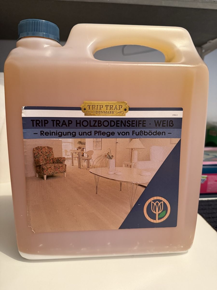 Prodotti di pulizia: Trip Trap Holzbodenseife, weiss, 5Lt – Nuovo e nell'imballaggio originale da Zürich venduto da leo0105 4
