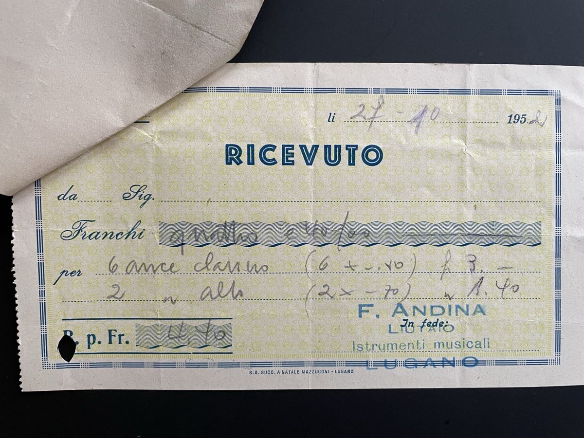 Documenti: F. Andina liutaio Lugano – Usato da Faido venduto da Luca555 2