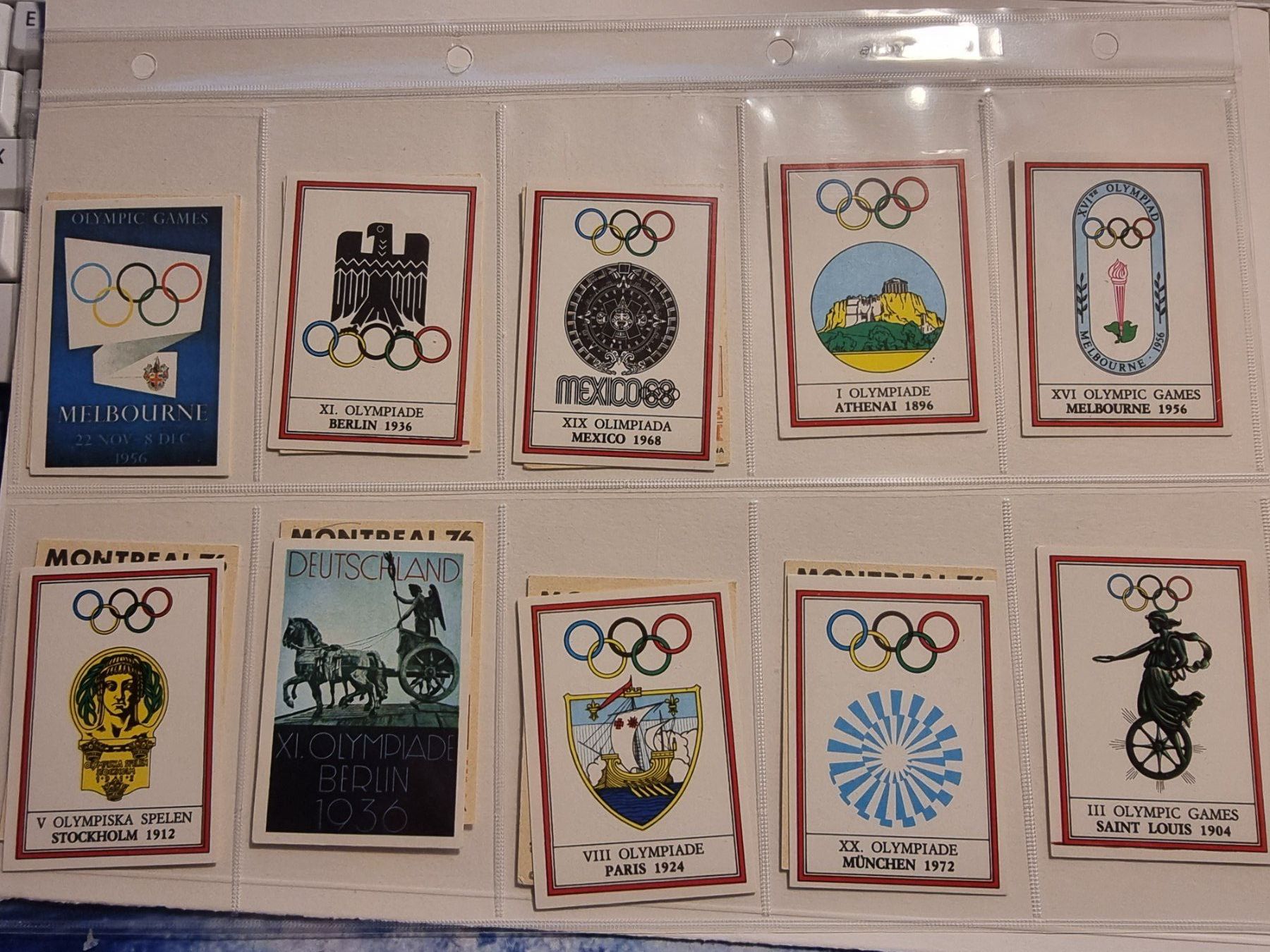 Panini Carte collezionabili: panini montreal 76, olympiade, eimalig seltene bilder – Nuovo (secondo la descrizione) da Oberglatt ZH venduto da paninistickersworld
