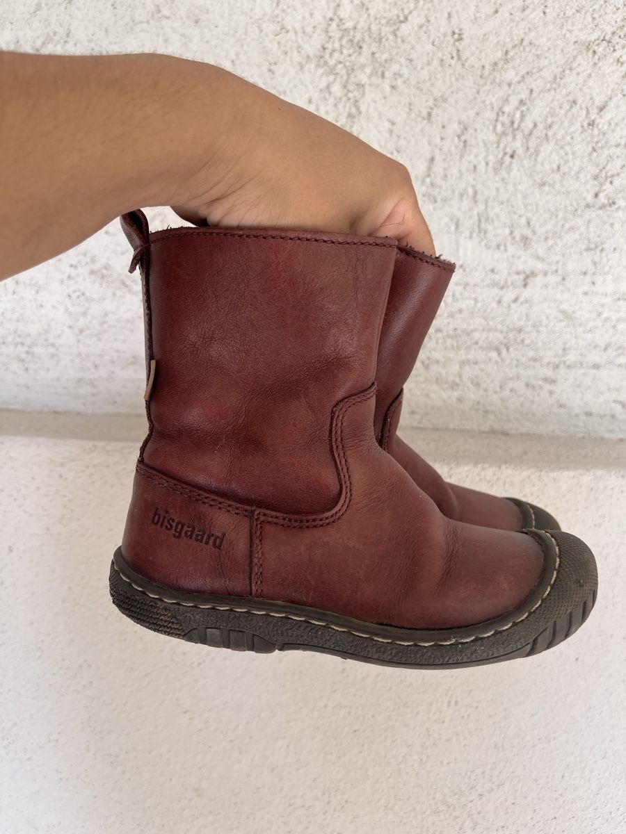 Bisgaard Schuhe für Jungen: Bisgaard Lederstiefel mit Wolle Gr. 25 – Gebraucht aus Basel von luk_stein