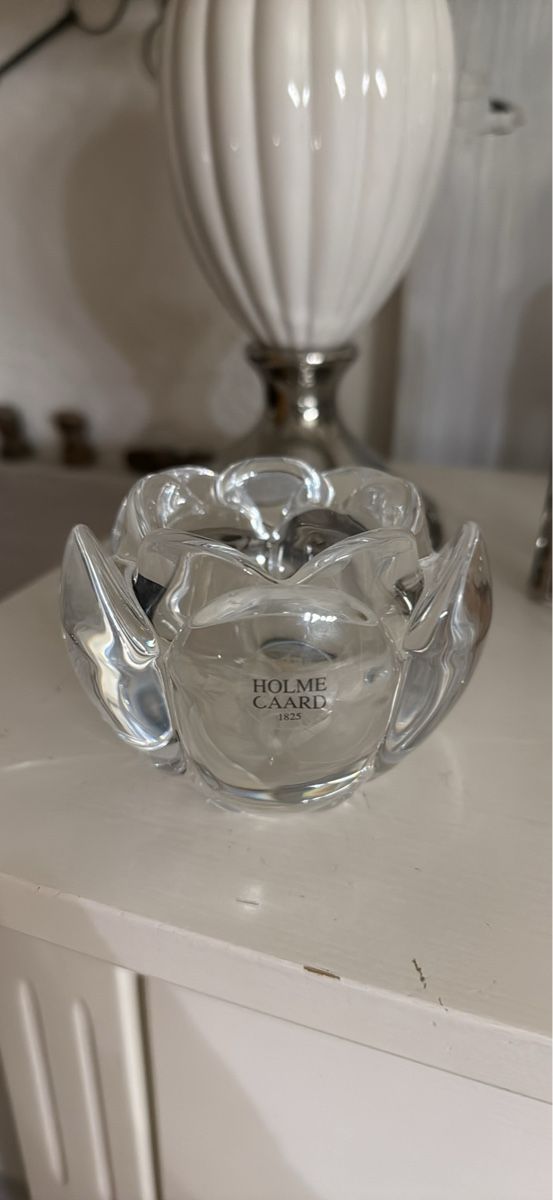 Holmegaard Bougeoirs: Windlicht Glas Holme Gaard – D'occasion à Schaffhausen par Ibag 1