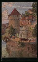 Ernst E. Schlatter: Luzern, Nölliturm i