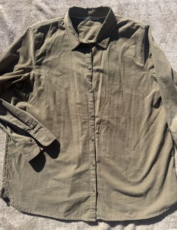 Esprit Cordhemd Khaki XL, Top Zustand