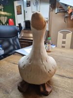Gans aus Ton für den Garten (D1)