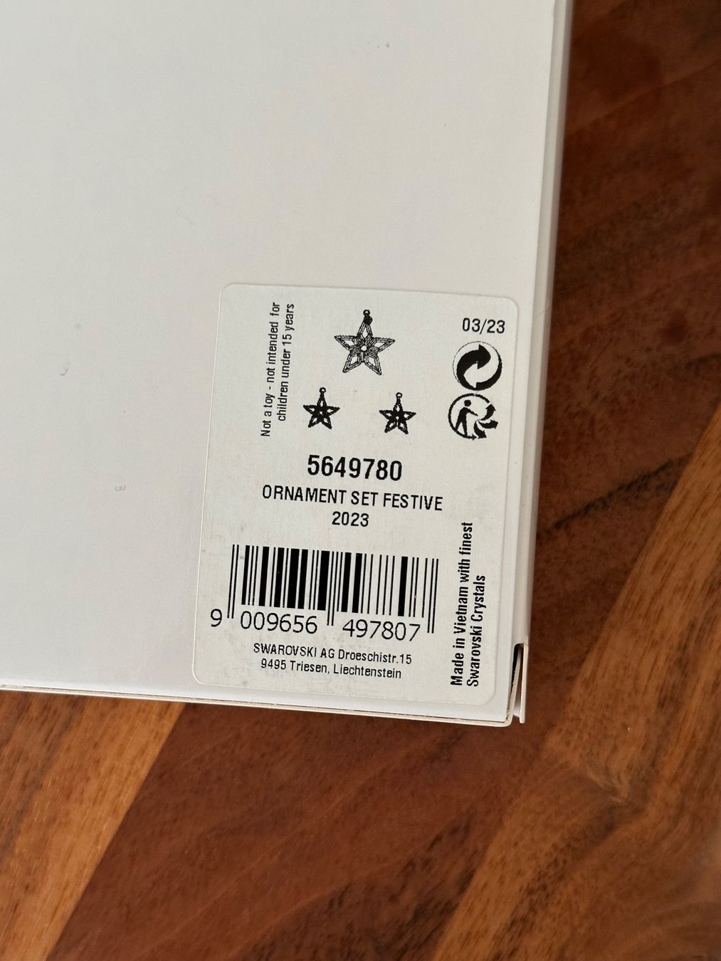 Swarovski Tutte le decorazioni: Swarovski Ornament Set 2023 – Nuovo e nell'imballaggio originale da Emmen venduto da Marlene5 1