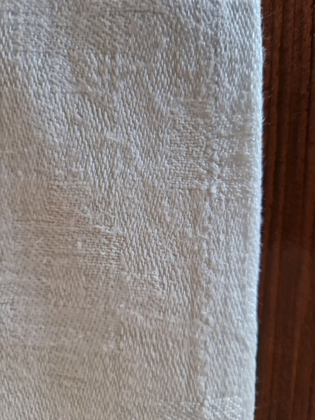 Altra biancheria da tavola: Leinendamast Tischdecke Monogramm FK – Usato da Bern venduto da Antikbatik 4