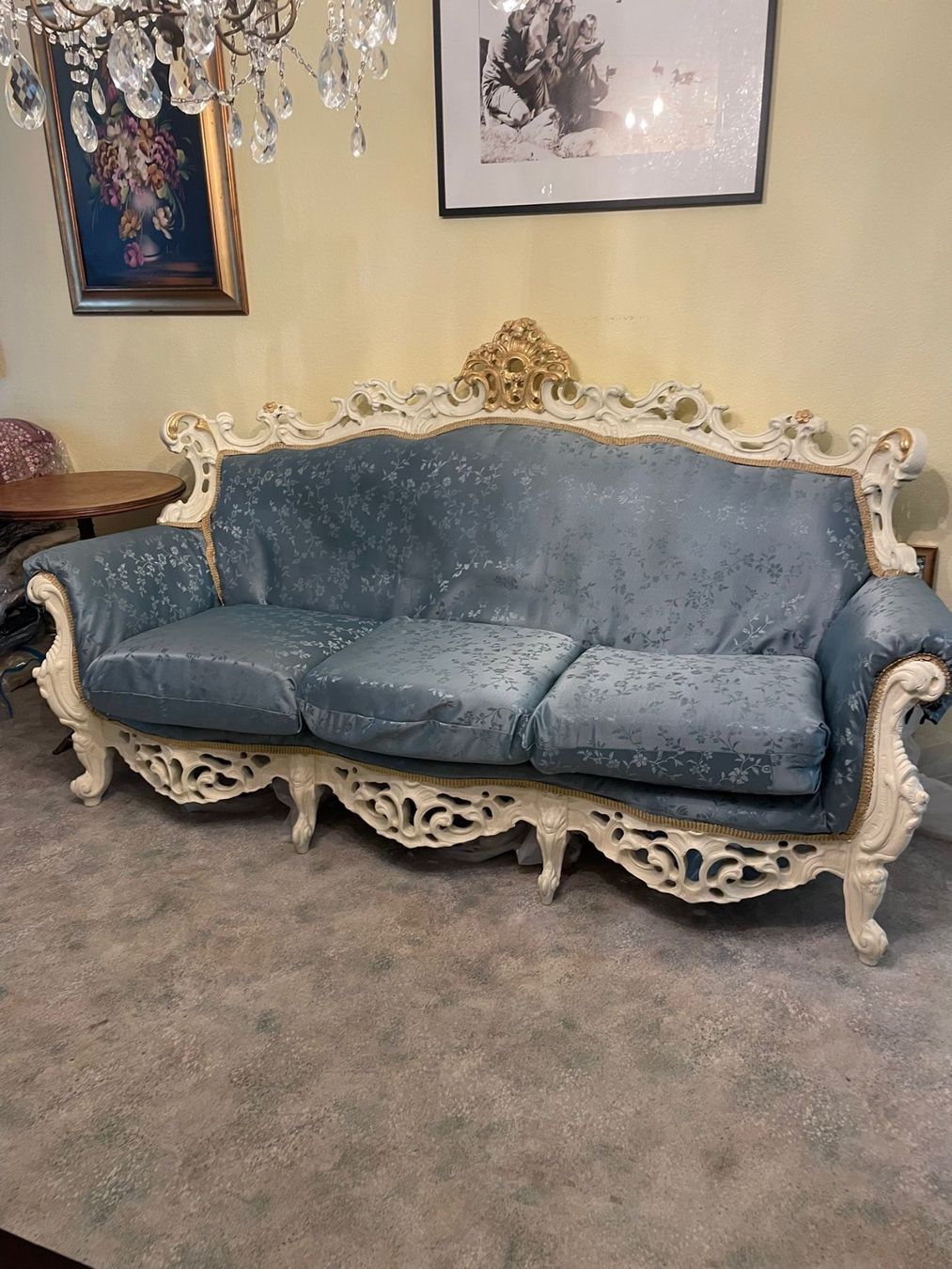 Divani: Antikes Venezianische barock Polstergarnitur – Usato da Gretzenbach venduto da Meluccio