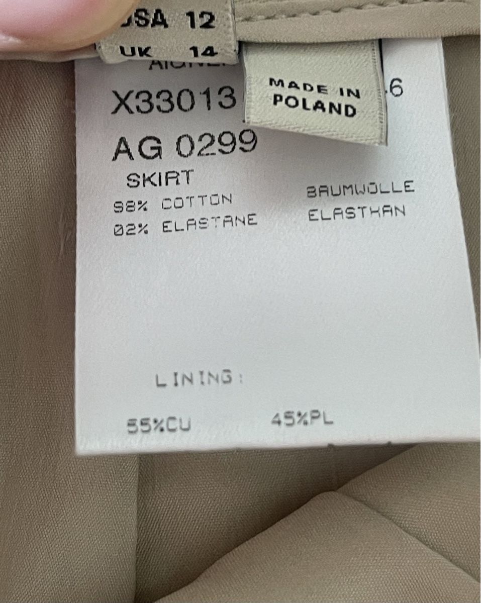 Gonne: AIGNER Designer Rock Gr. 40 Beige – Usato da Zürich venduto da Recode.Fashion 8