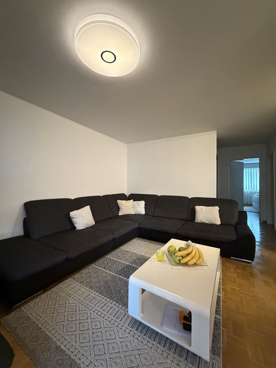 Divani: Ecksofa dunkelgrau grosser Sitzbereich  – Usato da rudolfstetten venduto da ert_m6dd