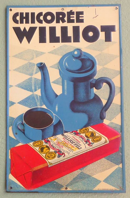 Ancien Jouet D'épicerie - Tablette Chicorée Mokta Williot - Marchande 1930 RARE