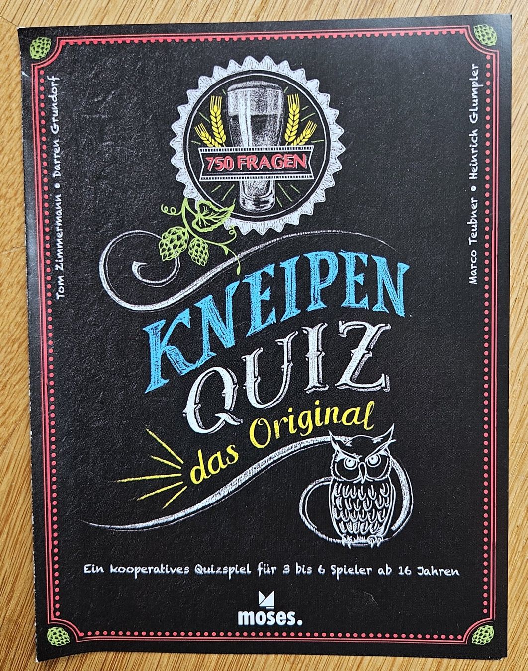 Spiele: Quizspiel Kneipenquiz - das Original – Gebraucht aus Schaffhausen von asyouwestley 6