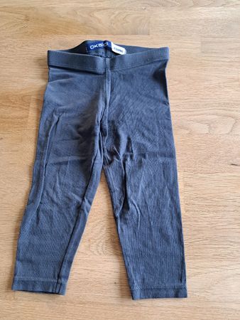 Okaidi Leggings, grau, Grösse 86