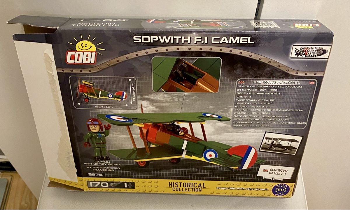 Cobi Kit di costruzioni: COBI Sopwith F.1 Camel - Historical Collection – Usato da Zürich venduto da m7lx 1