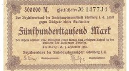 Stollberg 500000 Mark 01.09.1923 VZ-VZ+