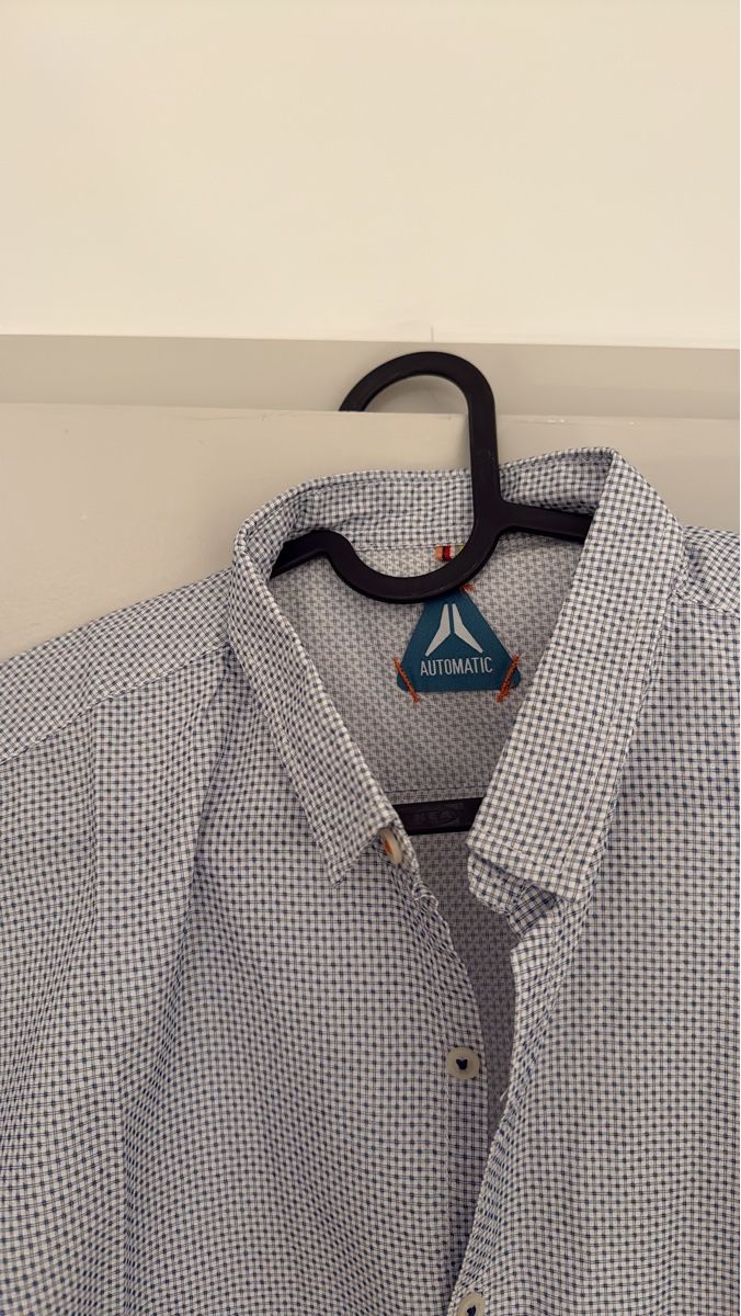 Camicie: Men's Automatic Brand Checked Shirt - Size Medium – Nuovo (secondo la descrizione) da Geneve venduto da fed_grg5 1