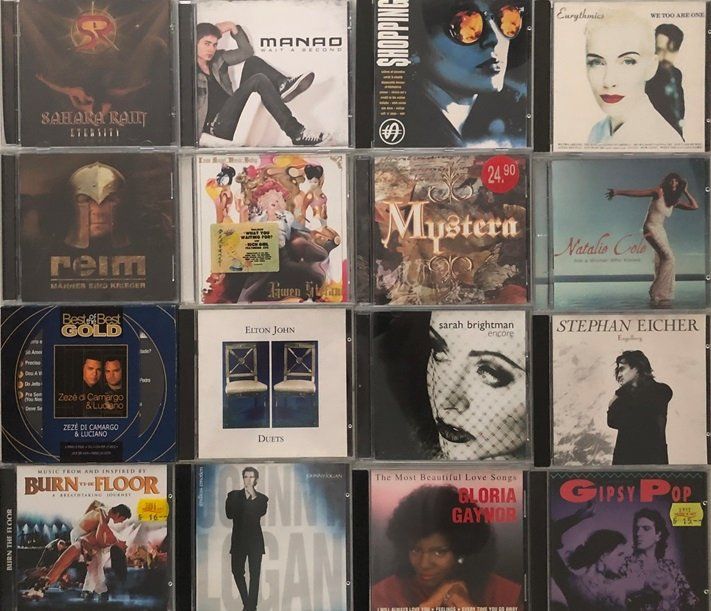 CDs: CD-Sammlung querbeet (64 CD-Alben) – Gebraucht aus Grüningen von azulrojo