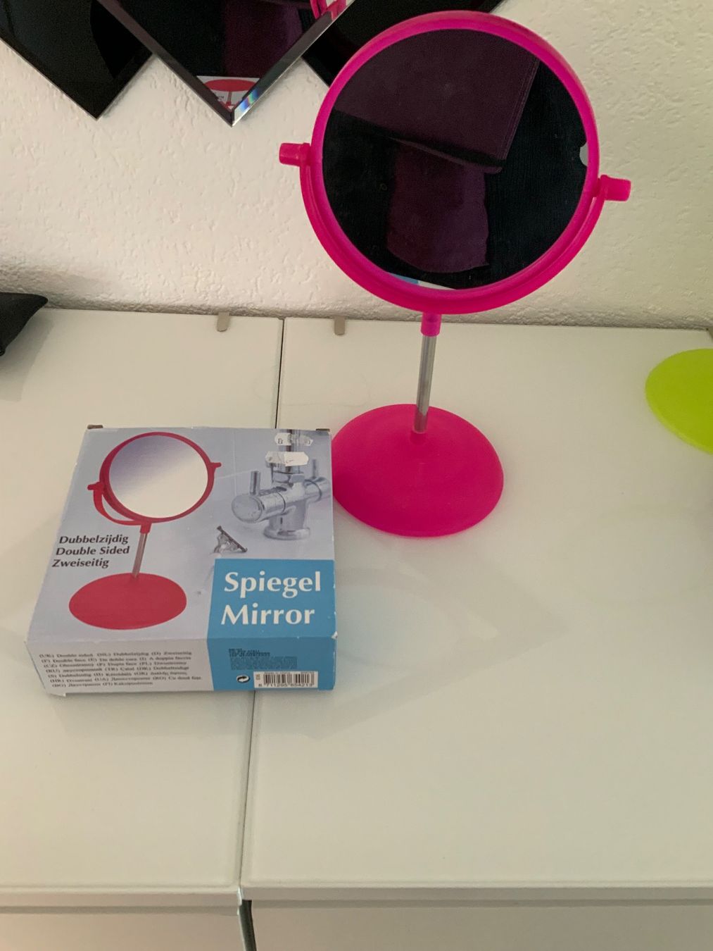 Specchi: Pinker Schminkspiegel, doppelseitig, neu Top! – Nuovo (secondo la descrizione) da Würenlos venduto da ursle67 1