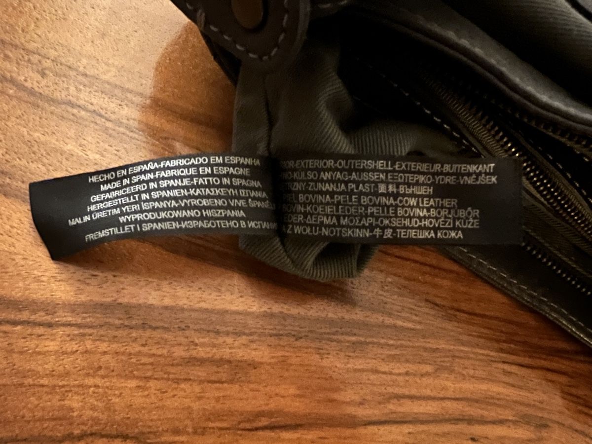 Massimo Dutti Borse da donna: Massimo Dutti Umhängetasche grau – Usato da Zürich venduto da Phoebeli 3