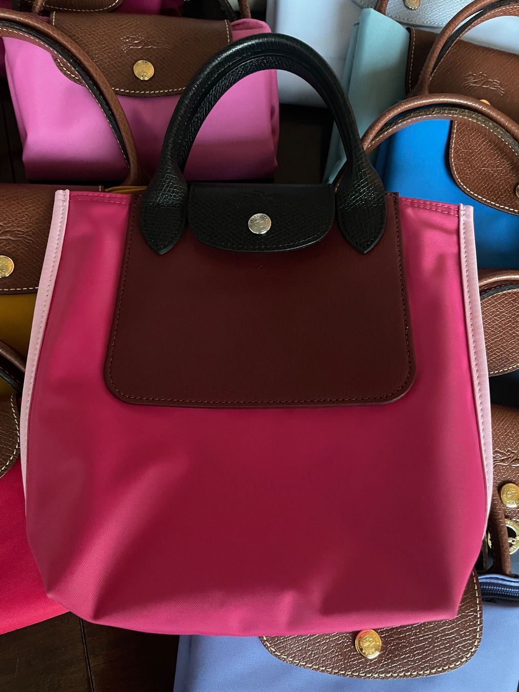 Longchamp Sacs femmes: Longchamp Shopper Cabas XS - Magenta – Neuf (Voir description) à Horgen par anubis103