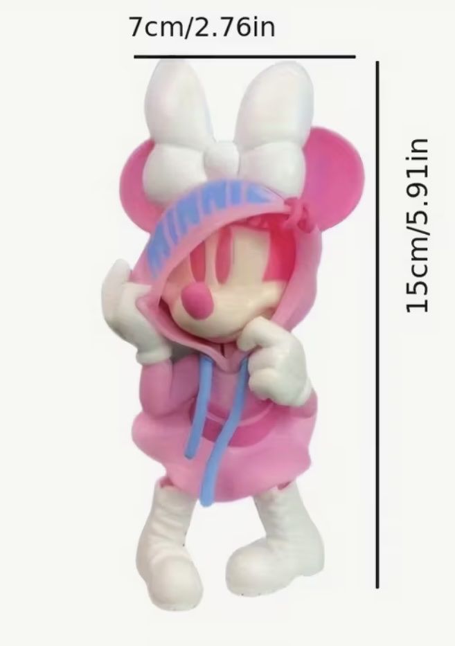 Disney Statuette: 1 Stück Mini Mouse Figur im Winterlook . – Nuovo (secondo la descrizione) da Rheinfelden venduto da Gazzi 1