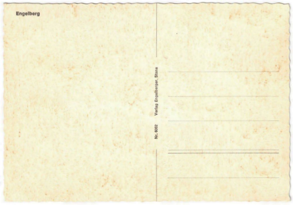 Cartoline postali: Engelberg - 4 Bild AK – Usato da Binningen venduto da Mountainrider 1