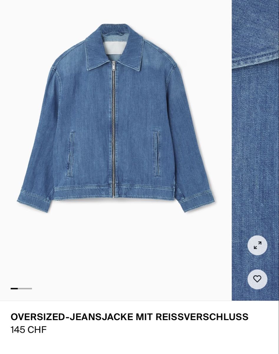 Jacken: COS Jeansjacke – Neu (gemäss Beschreibung) aus Zürich von megan.caprez 3