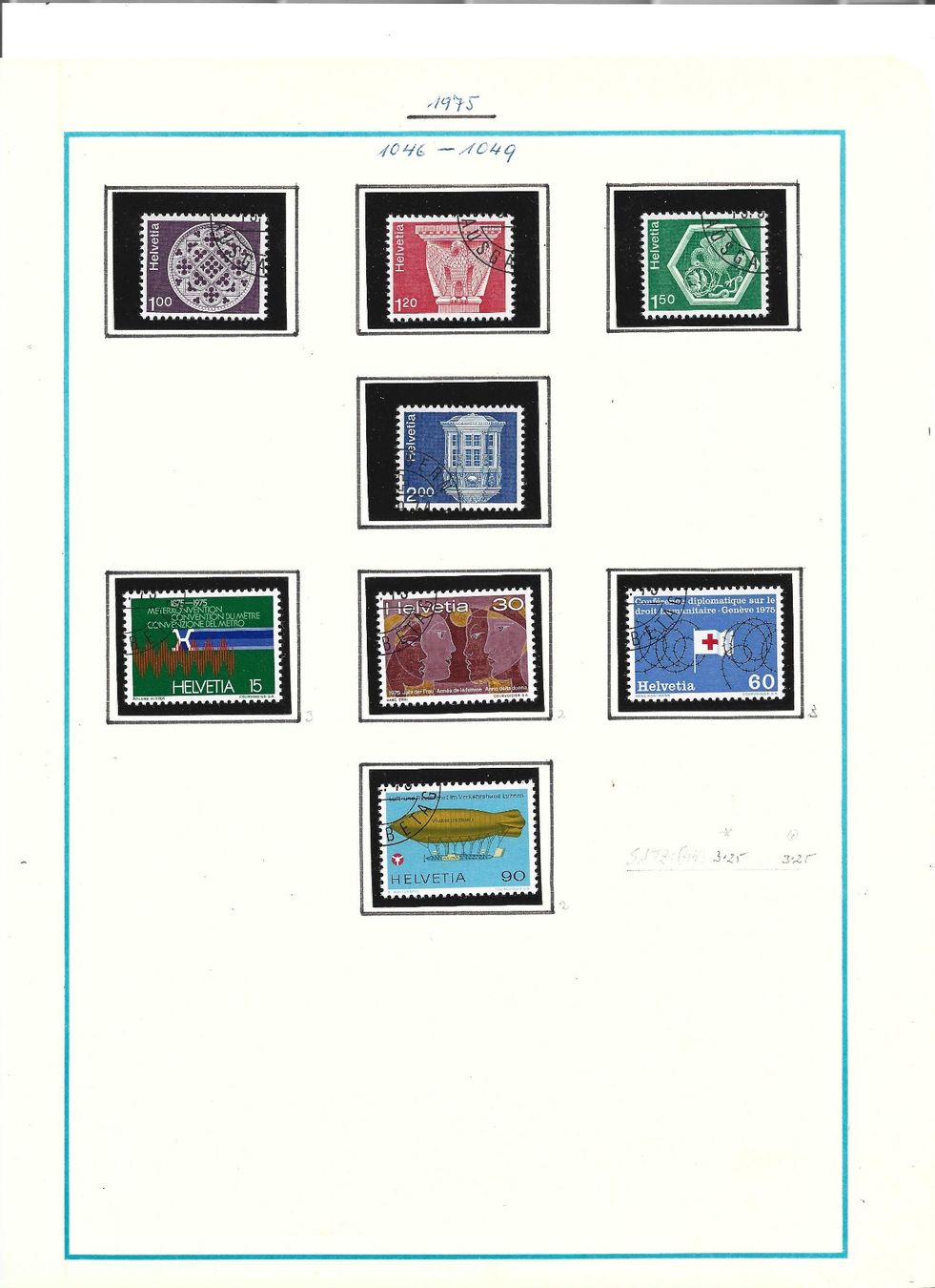 Tutti i francobolli: timbres poste, divers série – Usato da Delemont venduto da toutdubon11 8