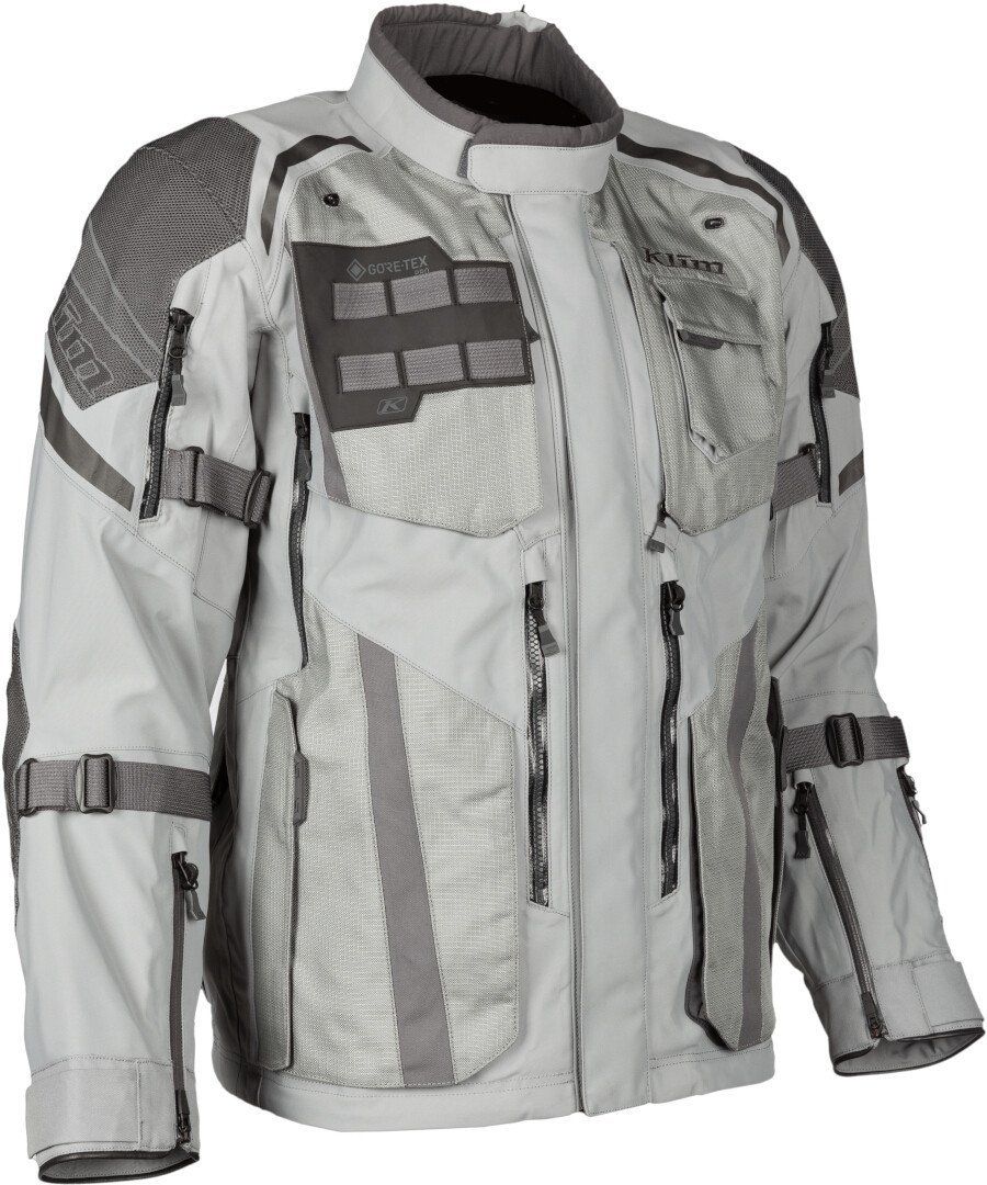 Klim Giacche: Klim Badlands Pro Motorrad Textiljacke grau ¦ MD – Nuovo e nell'imballaggio originale da Caslano venduto da Kalaha