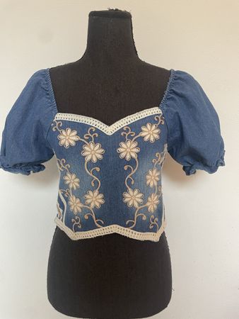 Boho Denimbluse