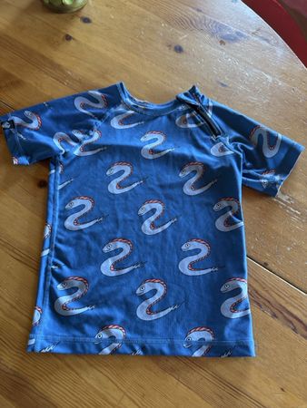 Bade-Shirt blau Grösse 110/116 Beach and Bandits