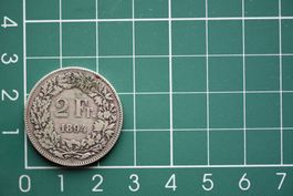 835er silber 2 franken 1894