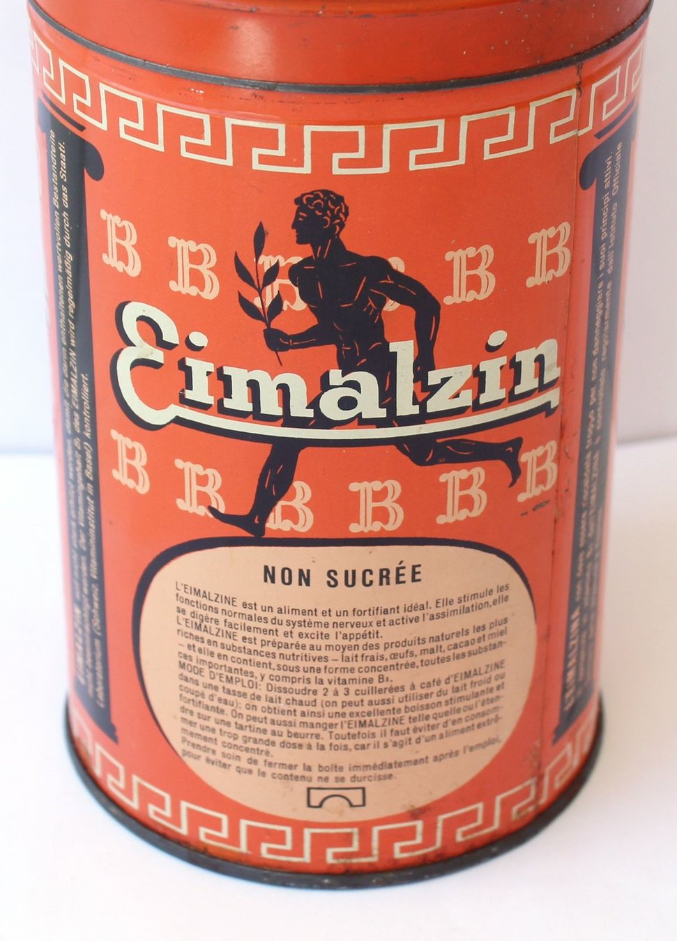 Barattoli: Vintage Eimalzin Blechdose Schweizer Malzgetränk Migros – Usato da Zürich venduto da Auctionata 3
