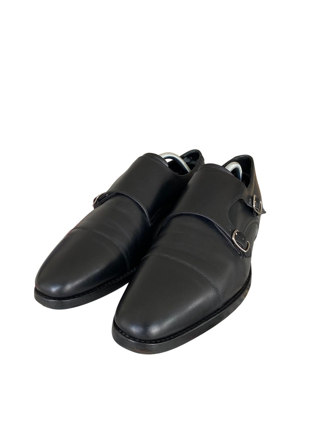 Loake Scarpe da uomo: Loake Cannon Double Monk | Schwarz | EU 43 | Wie neu – Nuovo (secondo la descrizione) da Einsiedeln venduto da secondhand_dave 2