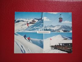 Skigebiet Schwandfeldspitz Adelboden mehrbildrig mit Skilift