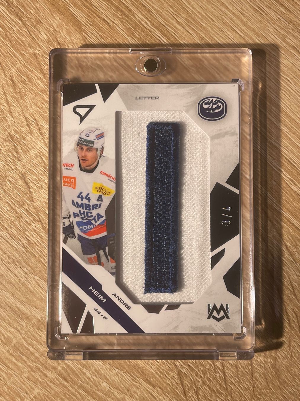 Sportzoo Sammelbilder & Trading cards: Unique Mark Letter Andre Heim HC Ambri-Piotta 3/4 – Gebraucht aus Thun von Suomitiger
