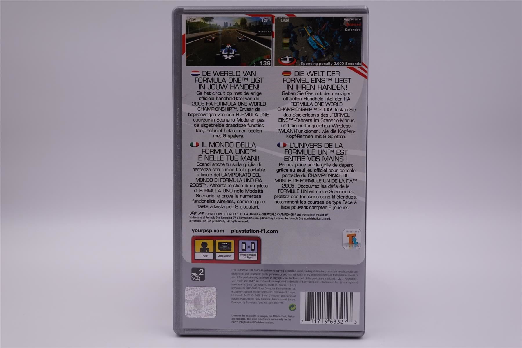 Sony Spiele: F1 Grand Prix (PSP) – Gebraucht aus Herisau von ZelliZone 1