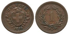 1 Rappen 1899 /206