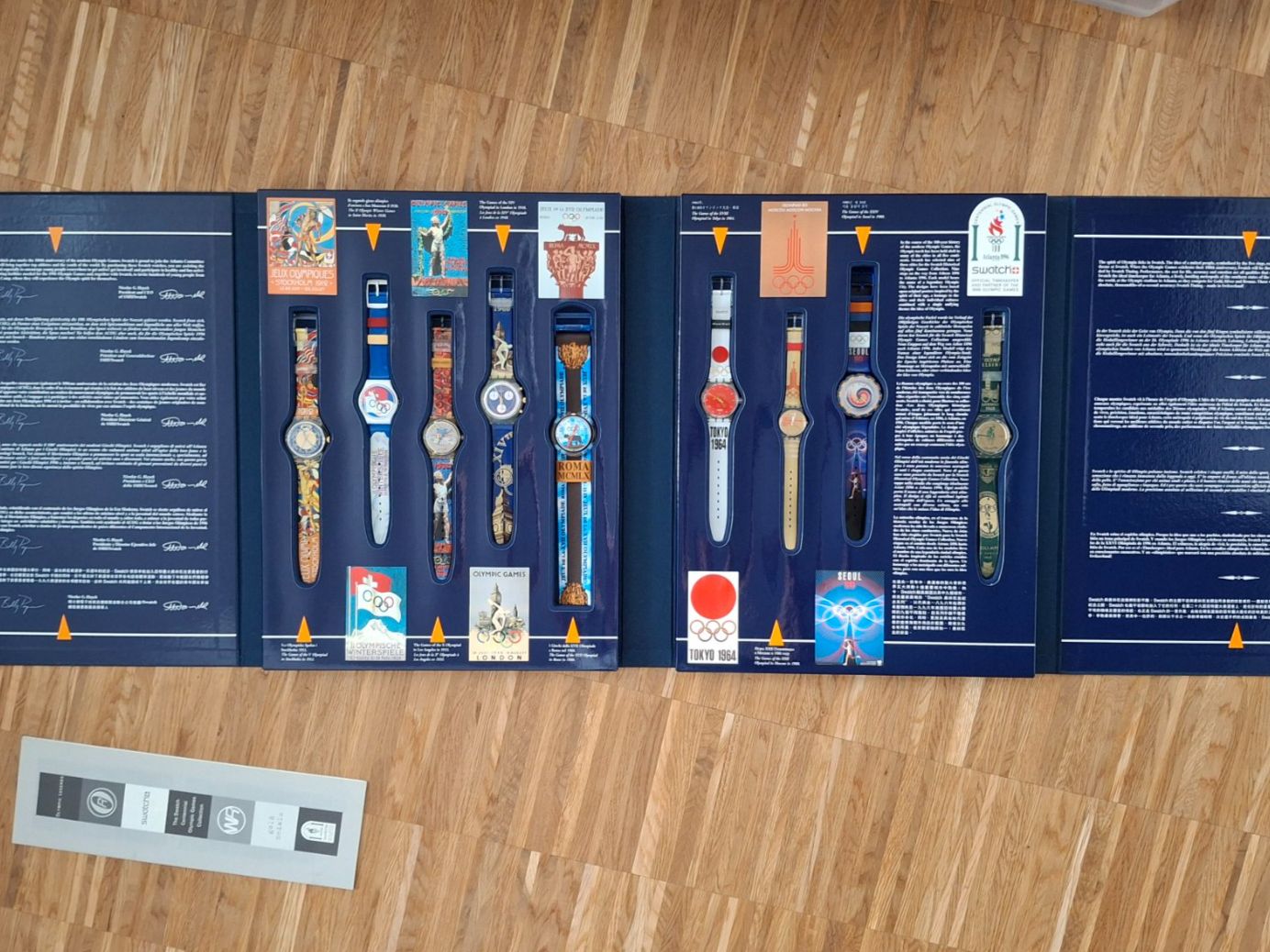 Swatch Orologi: Swatch Historical Olympic Games Collection – Usato da Emmenbrücke venduto da ruf_fsy9 7